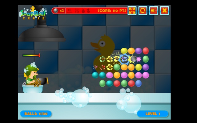 Soap Balls Puzzle Game